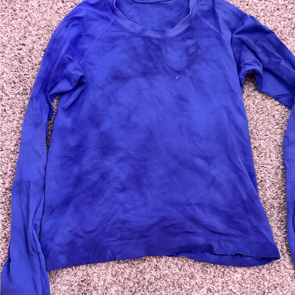 Lululemon Athletica Blue Swiftly Tech